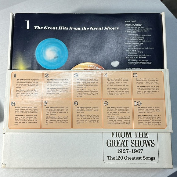 Reader's Digest - Great Hits from the Great Shows 1927-1967-10 LP-NM-DYNAGROOVE - Picture 3 of 17